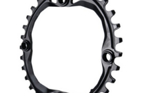 Absolute Black 104 Oval chainring, 104BCD 32t - black