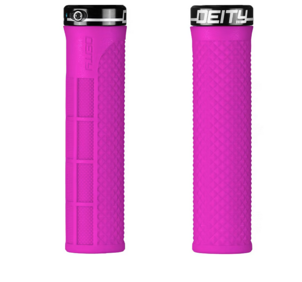 Deity Components Deity Lockjaw Grips Pink