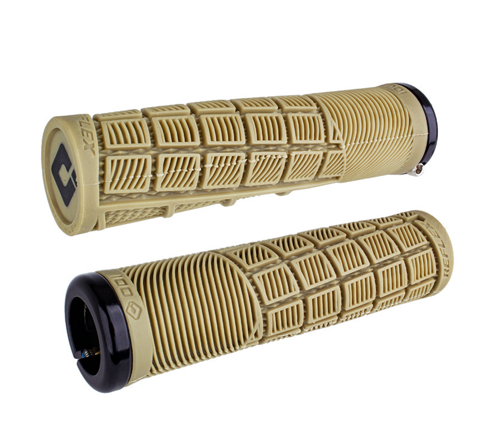 ODI ODI Lock-On MTB, Reflex XL Grip - Tan/Black