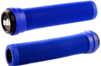 ODI ODI Longneck Soft Flangeless BMX Grips 143mm Bright Blue