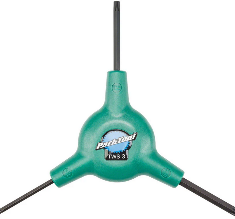Park Tool PRK TWS-3 Torx Y-Wrench T10-T25-T30