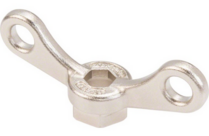 Park Tool PRK BBT-16 Self Extracting Crank Cap Tool Silver