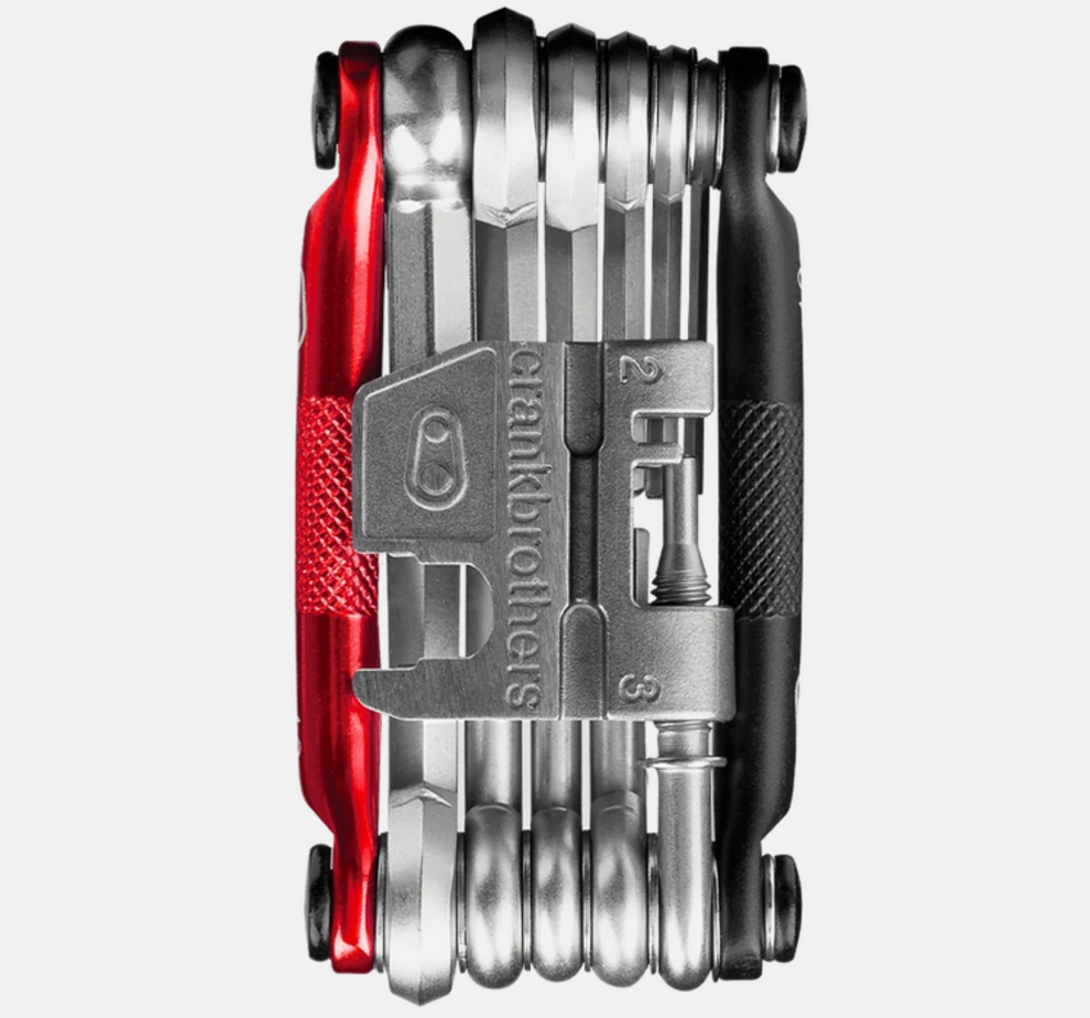 Crankbrothers Multi-17 Mini Tool, Black/Red