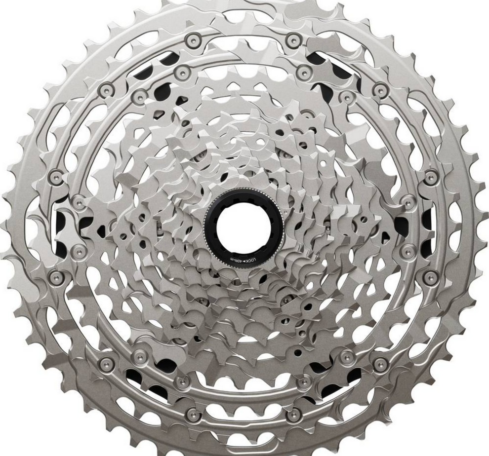 Shimano Shimano Deore CS-M6200-12 Cassette - 12-Speed, 10-51t, Hyperglide+, Micro Spline, Silver