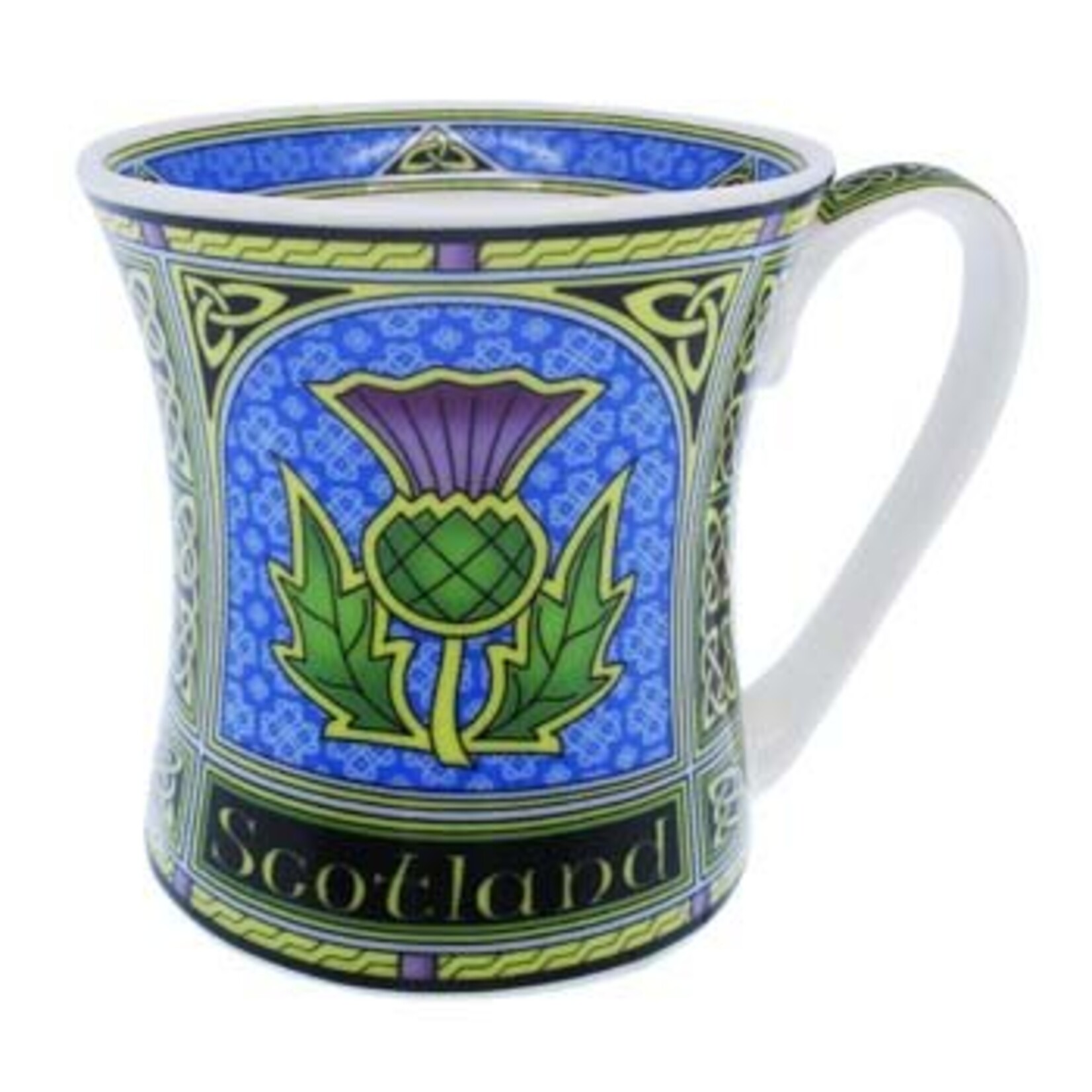 Clara Mug: Scottish Thistle Window