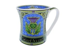 Mug: Scottish Thistle Window