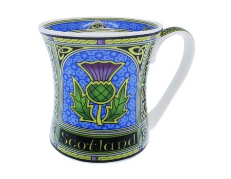 Clara Mug: Scottish Thistle Window