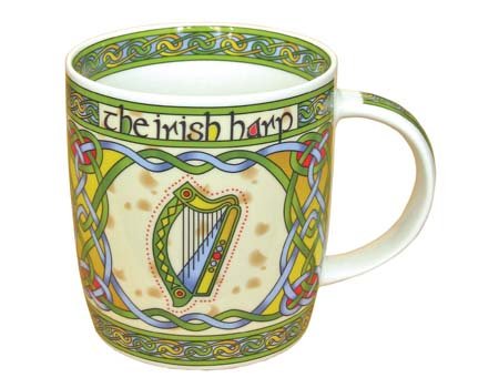 Clara Mug: Irish Harp