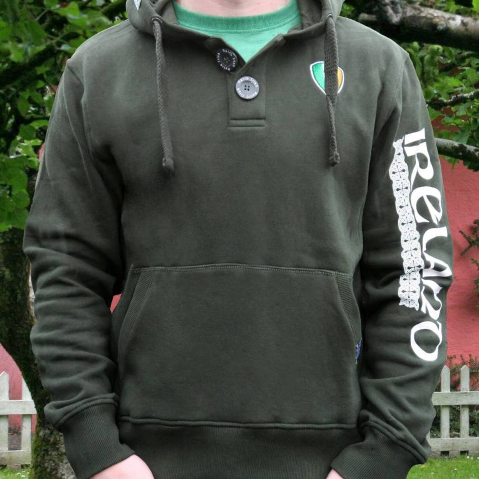 Hoodie: Ireland Two Button