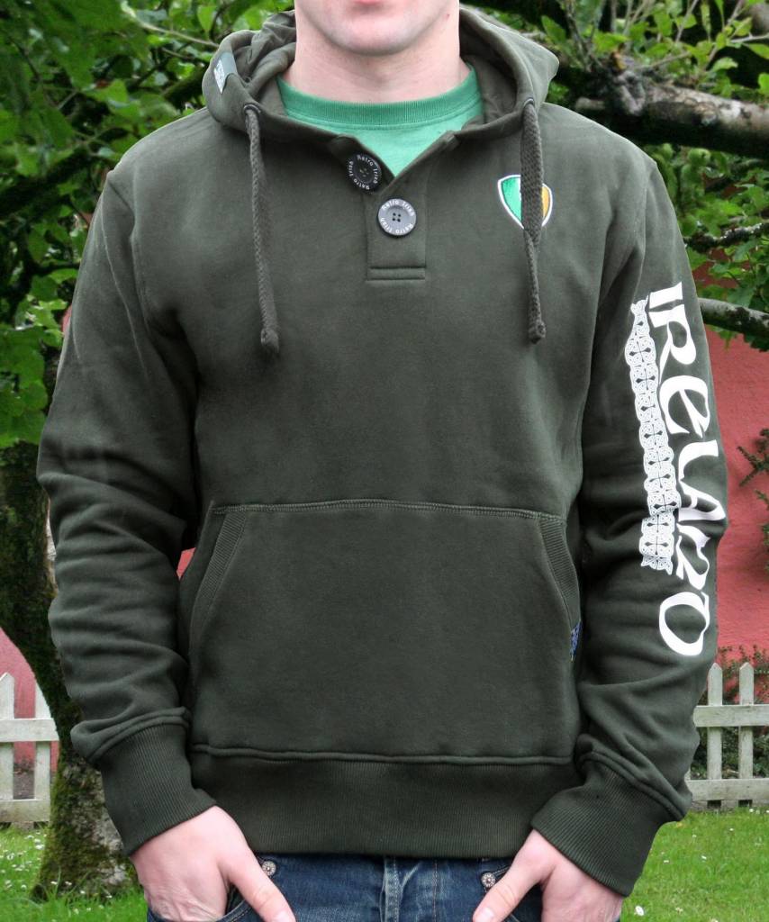 Hoodie: Ireland Two Button