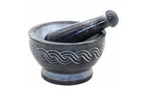 Mortar & Pestle: Knotwork Set (Lg)