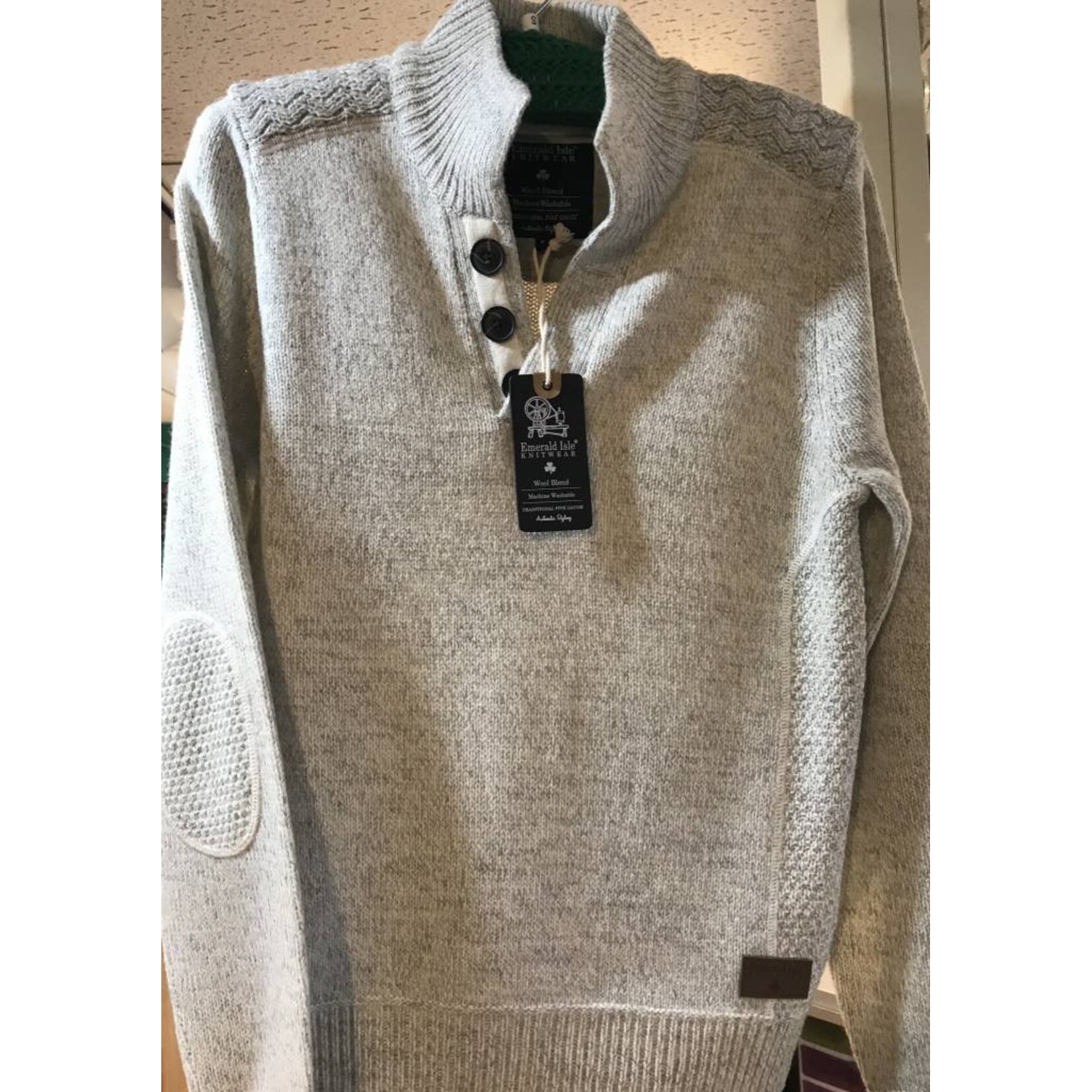 Sweater: Emerald Isle Galway White