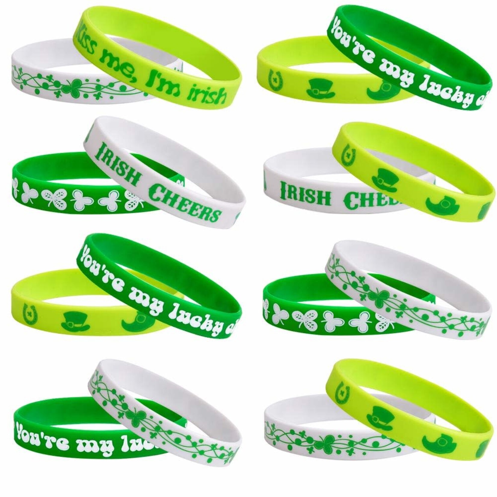 Bracelet: Irish, Rubber