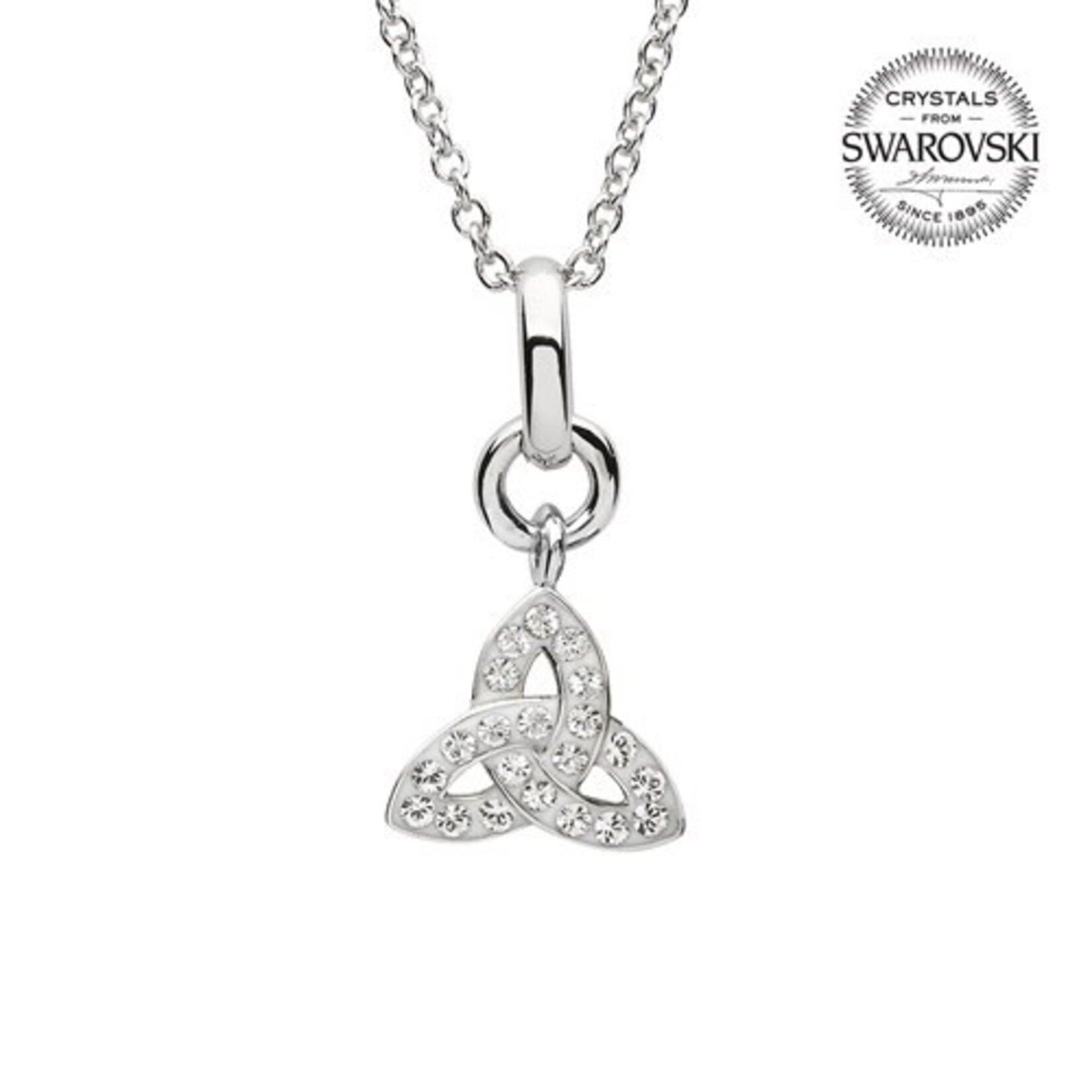 Necklace: SS SW Trinity