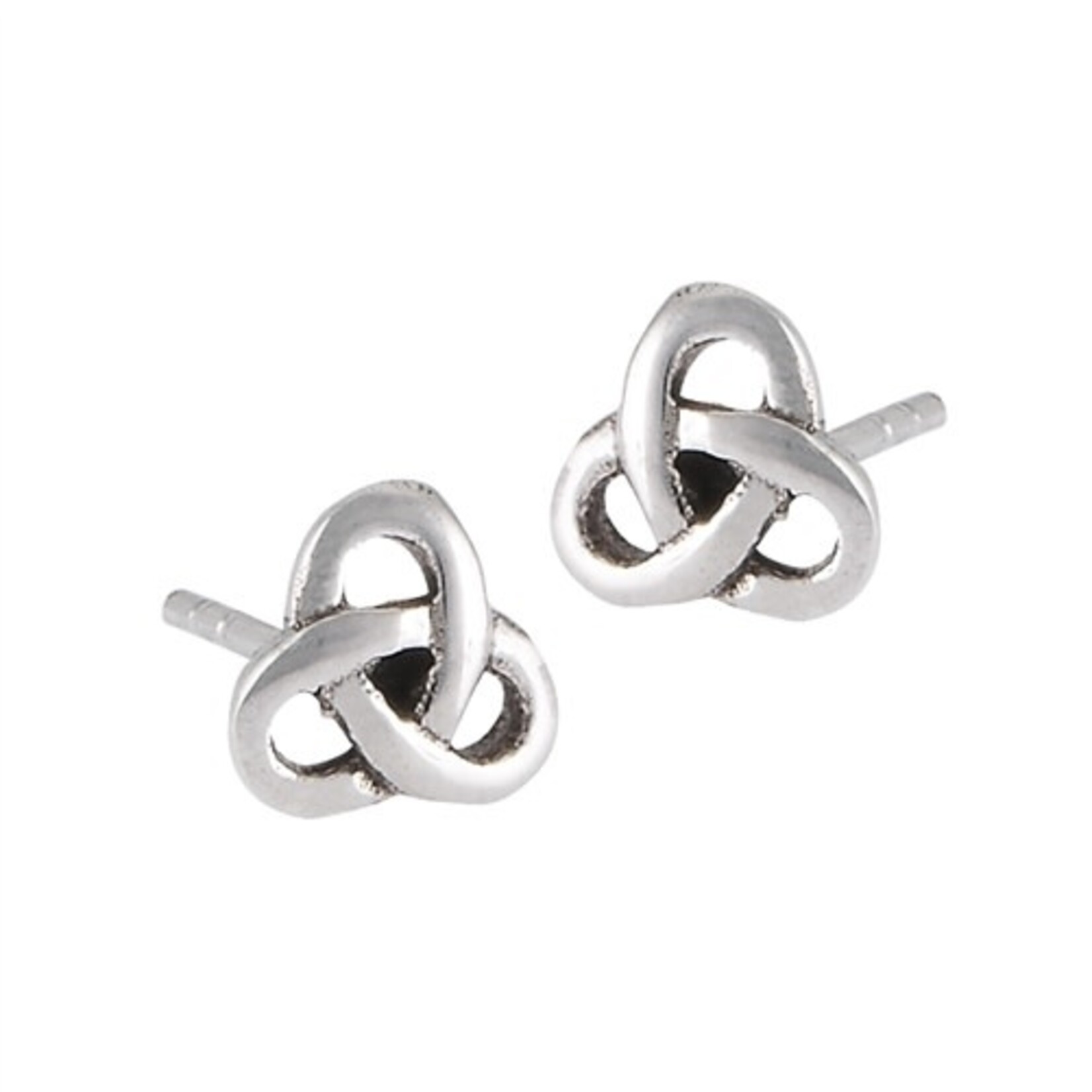 Welman Earring: SS Celtic Knot Stud