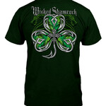 T Shirt: Wicked Shamrock