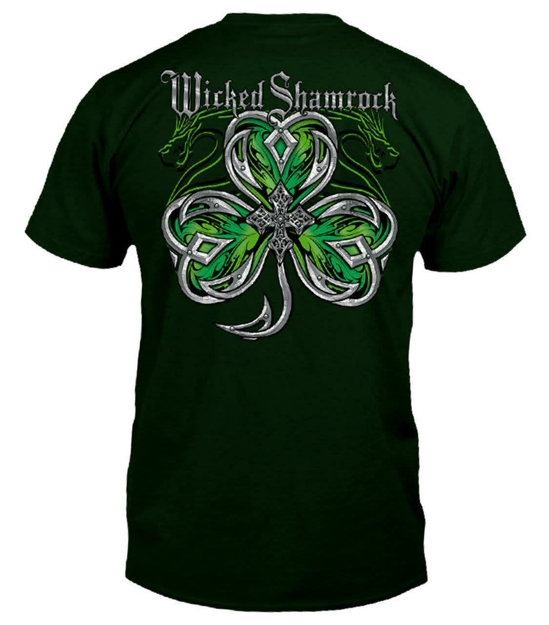 T Shirt: Wicked Shamrock