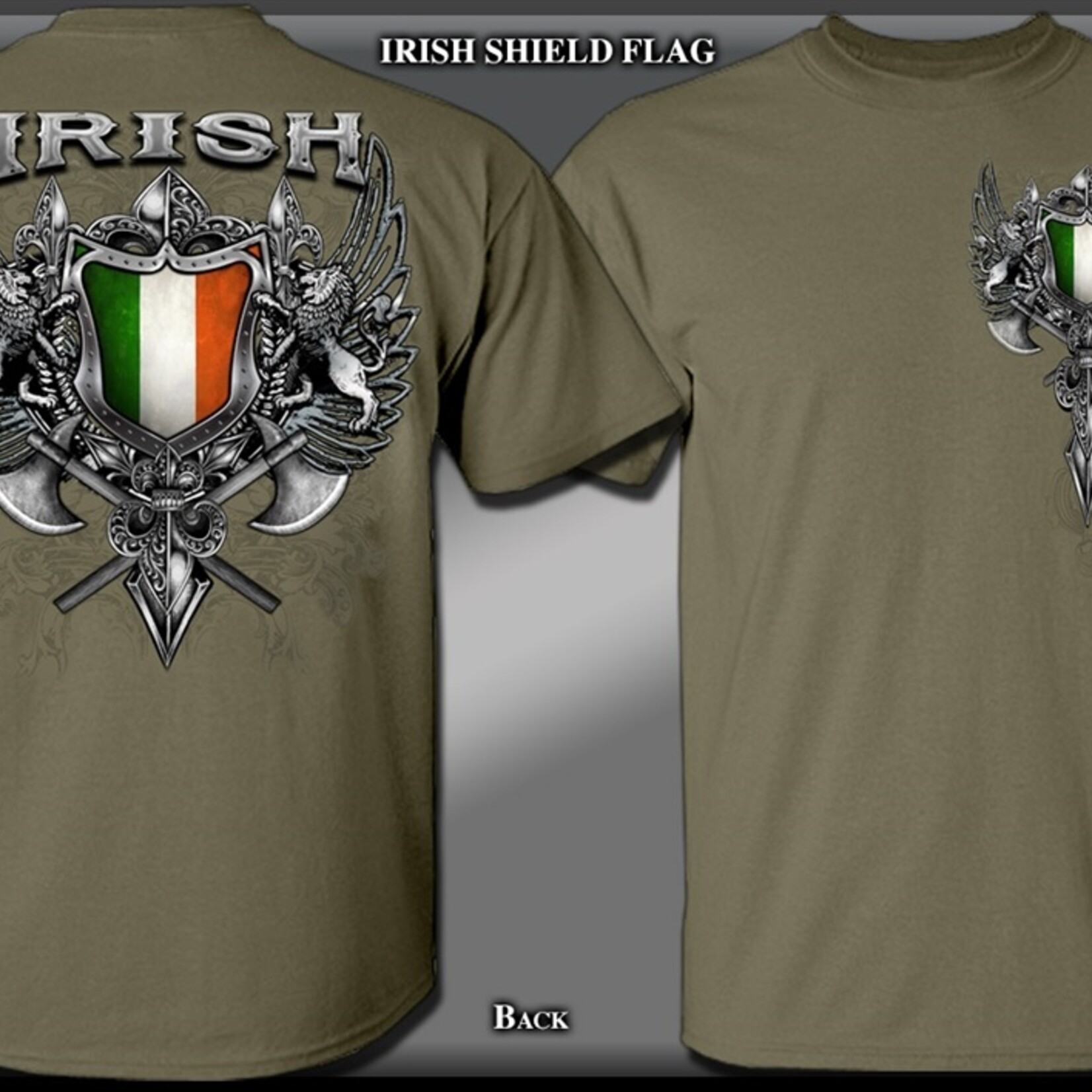 T Shirt: Irish Shield