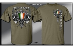 T Shirt: Irish Shield