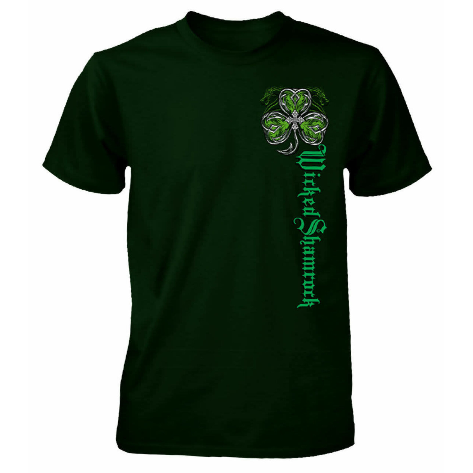 T Shirt: Wicked Shamrock