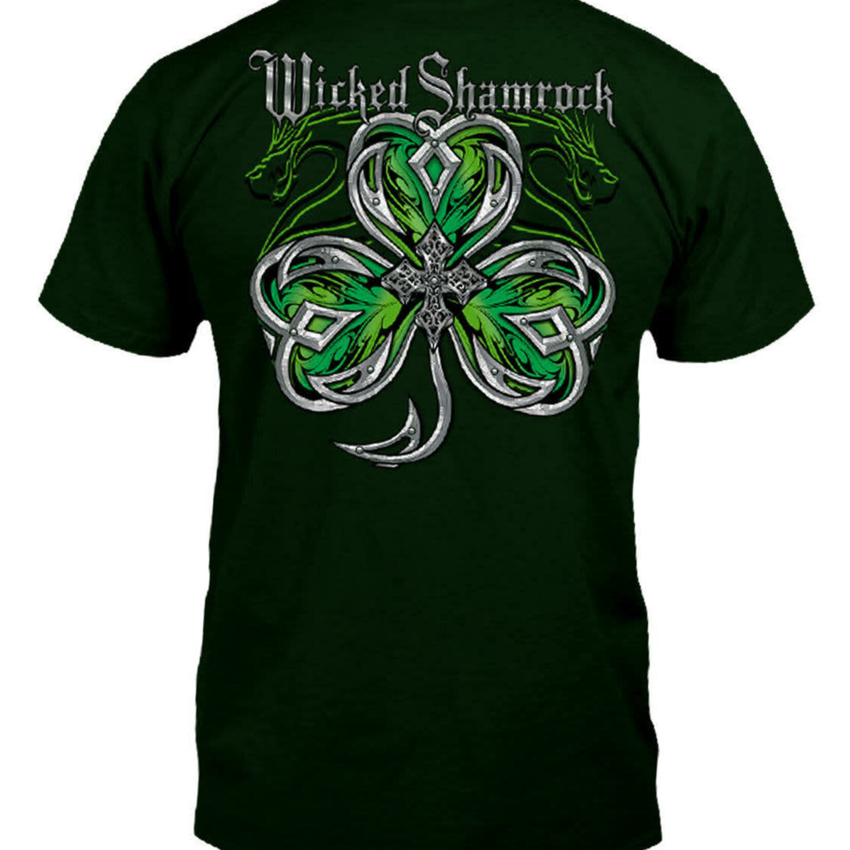 T Shirt: Wicked Shamrock
