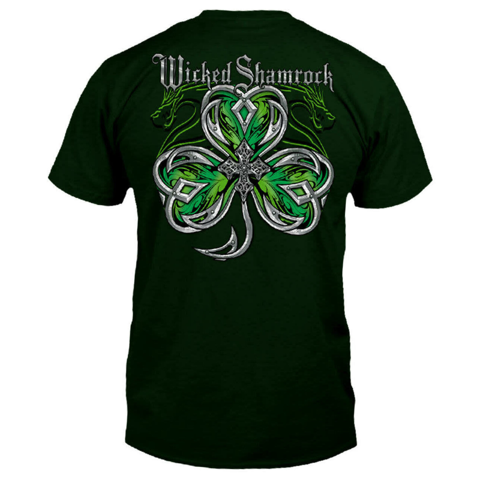 T Shirt: Wicked Shamrock
