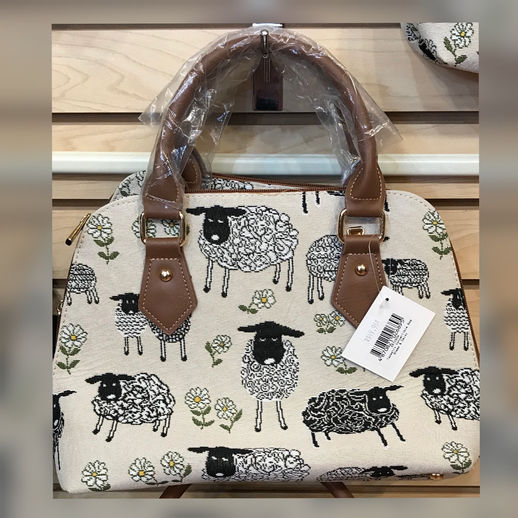 Purse: Tapestry Convertible White