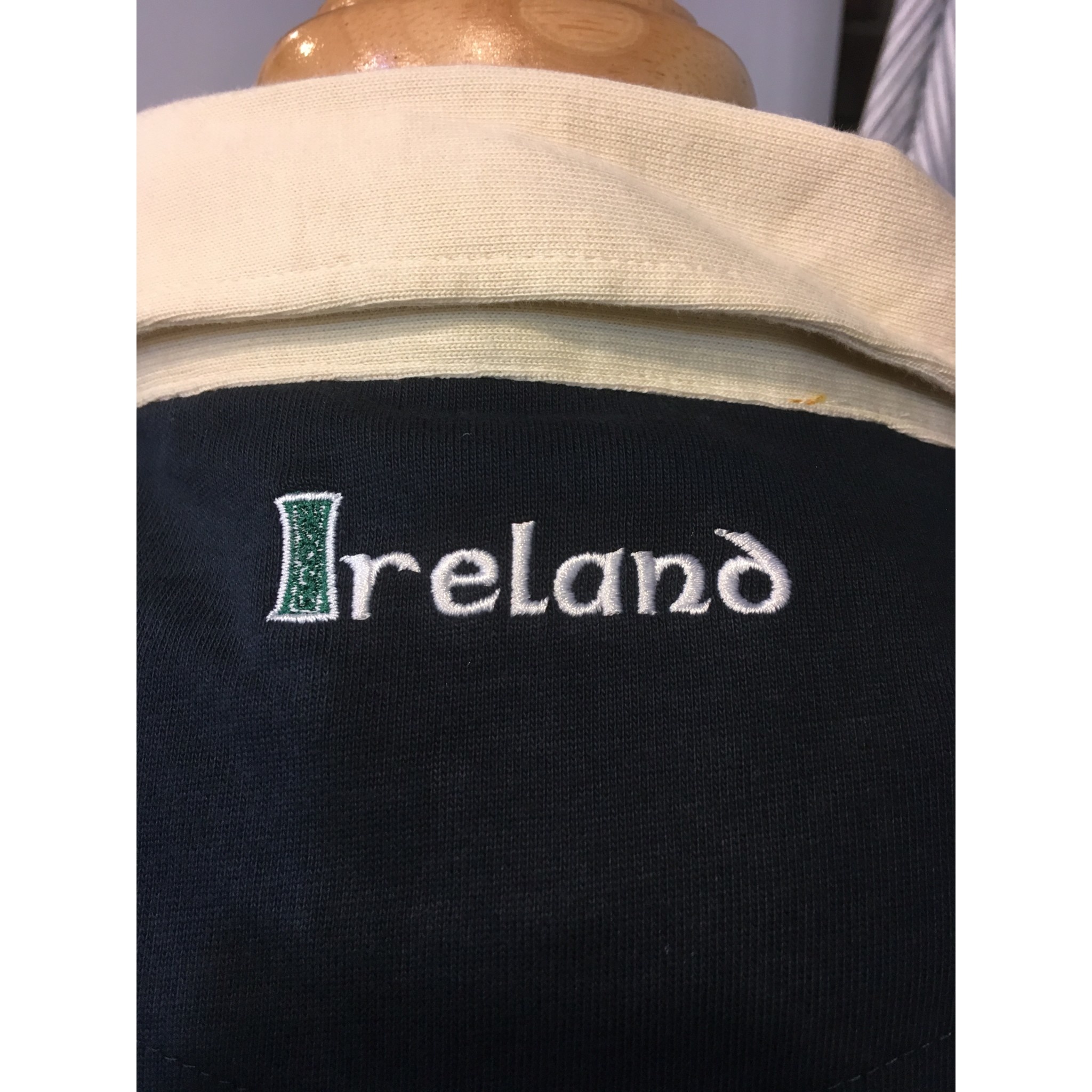 Retro Irish Shirt: Retro Irish Rugby, Navy