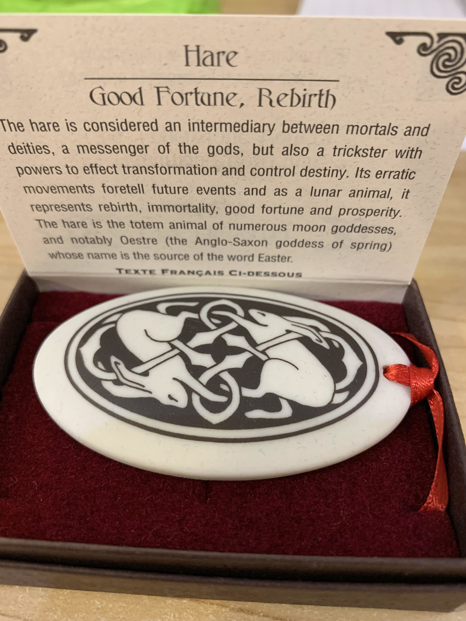 Ornament: Porcelain, Hare