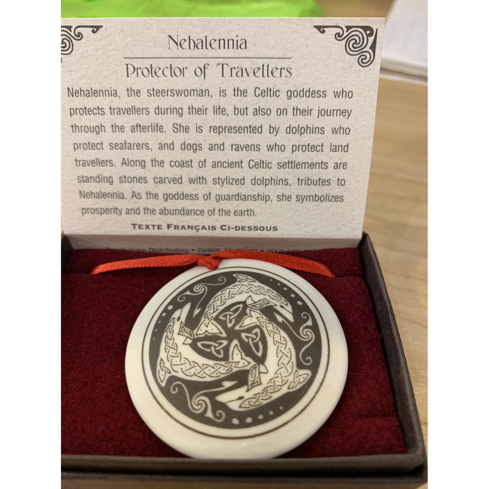 Ornament: Porcelain, Nehalennia