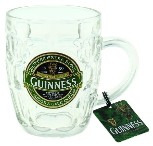 Guinness Glass: Guinness Dimpled Tankard