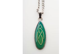 Pendant: Mood Celtic Tear Drop