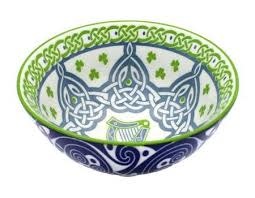 Clara Bowl: Irish Harp