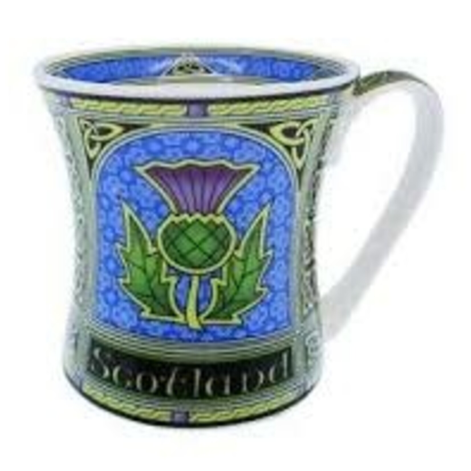 Clara Mug: Scottish Thistle Window