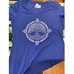 T Shirt: V Neck Royal Frost TOL