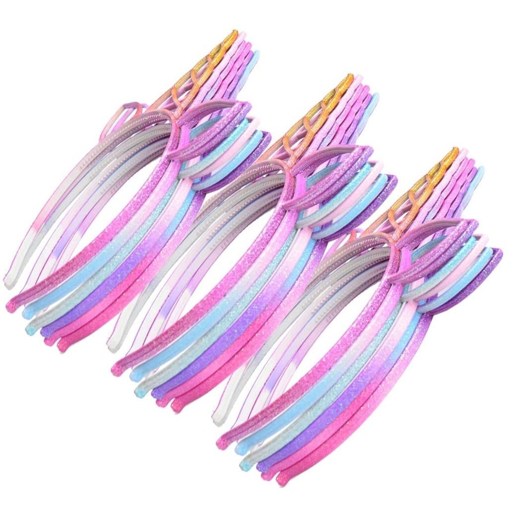 Headband: Rainbow Unicorn, Glitter, Scottish