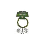 Connemara Marble Bracelet: Connemara Marble, Celtic Charms