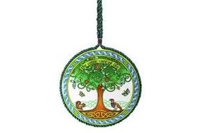 Plaque-Tree of life, pot stand