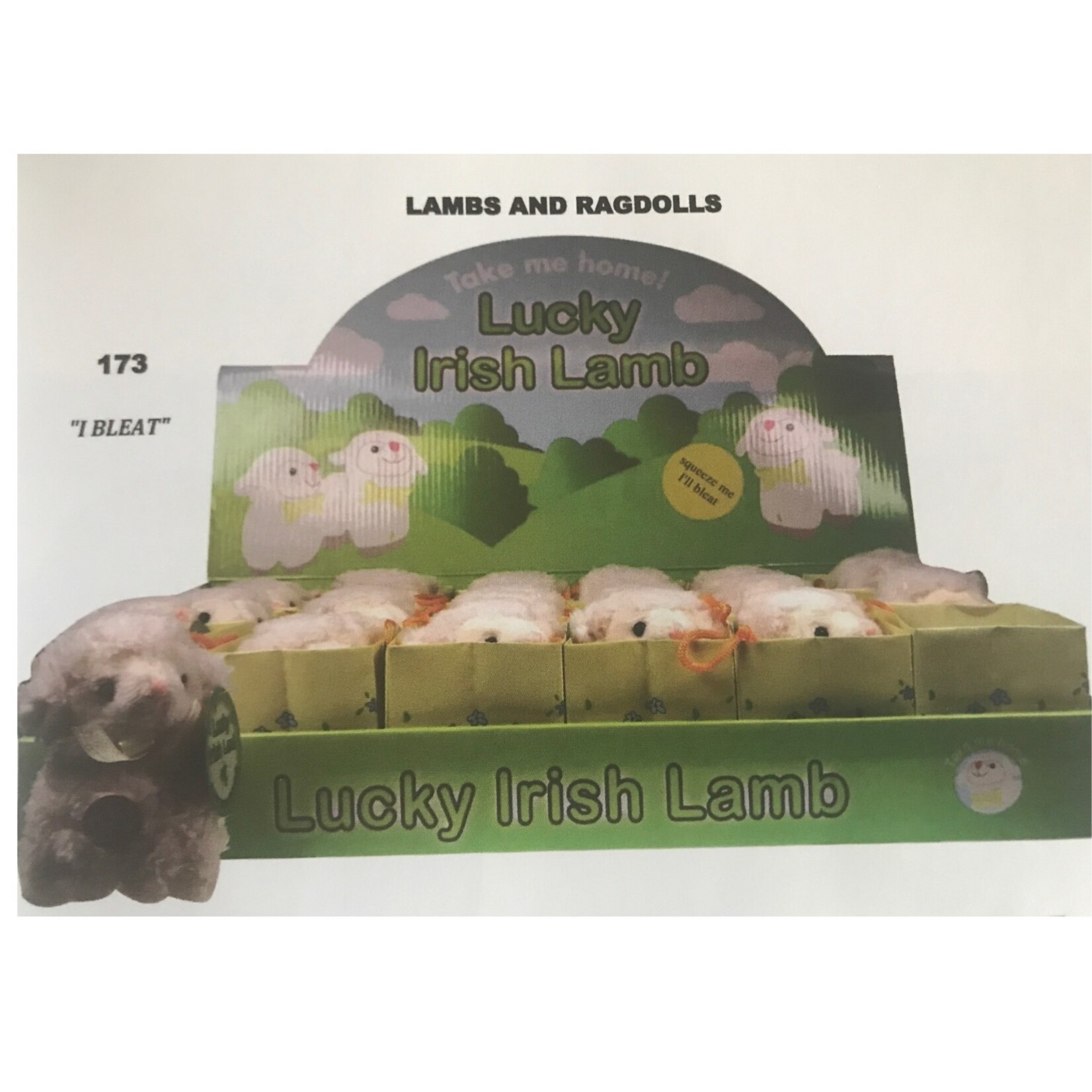 Toy: Lucky Lamb, Irish
