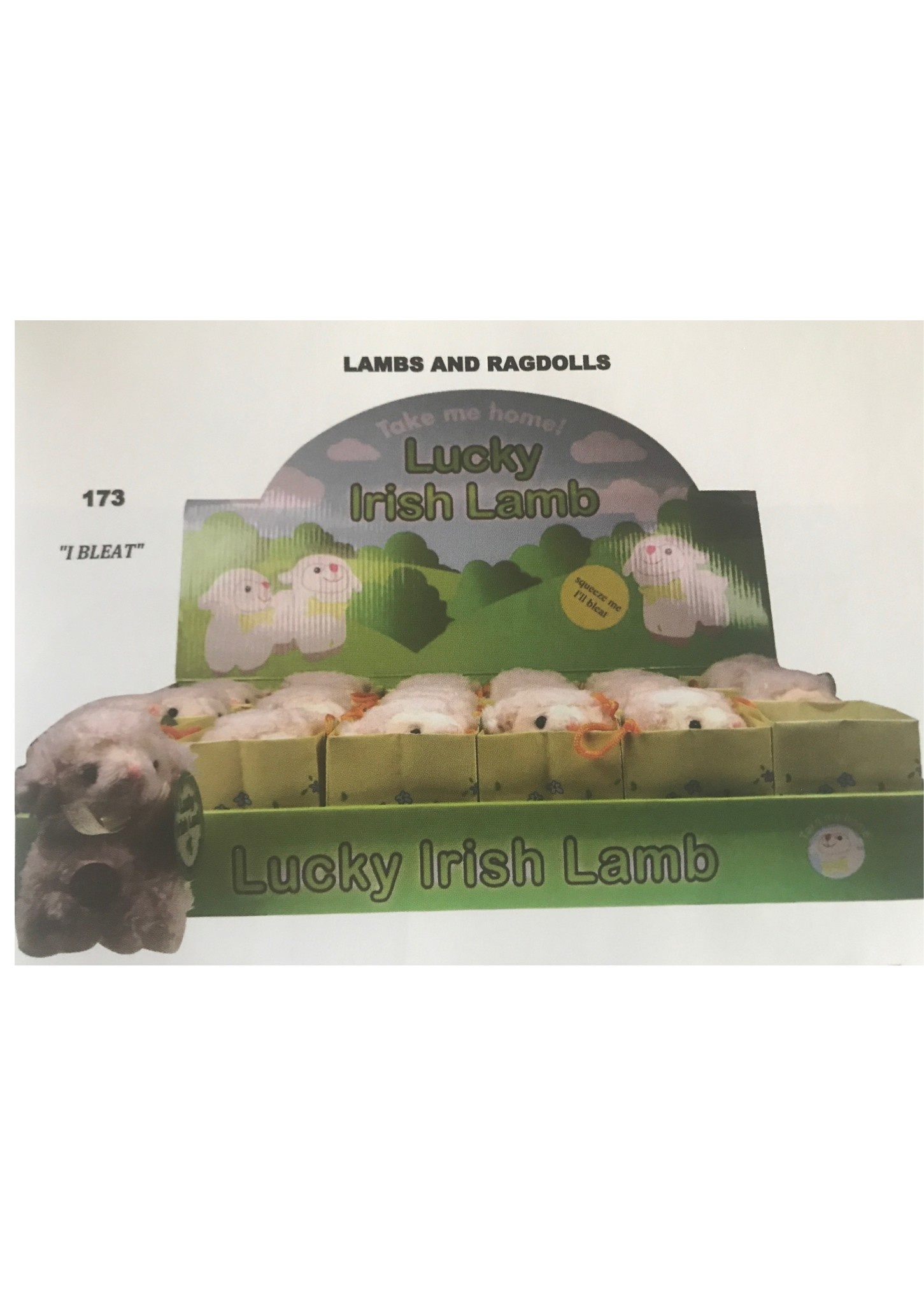 Connemara Marble Toy: Lucky Lamb, Irish