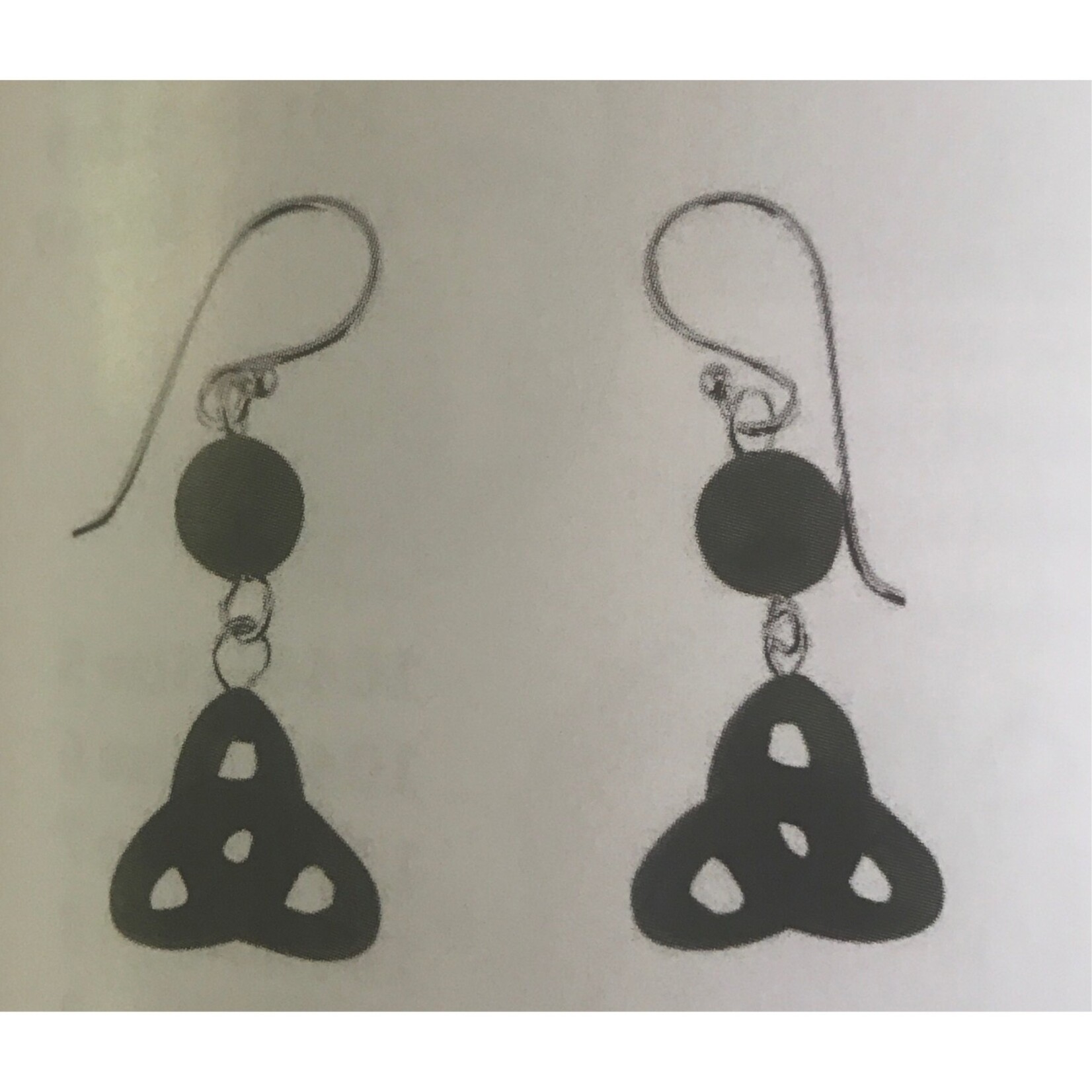 Connemara Marble Earring: Connemara Marble, Trinity, SS