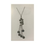Necklace: SS Double Shamrock, Connemara Marble, SS