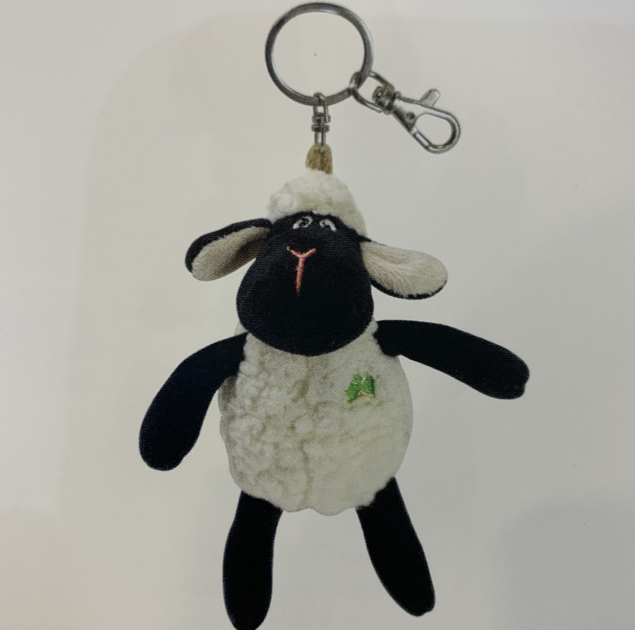 Key Ring: Blackface Daisy Sheep