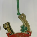 Ornament: Metal Good Luck Horseshoe