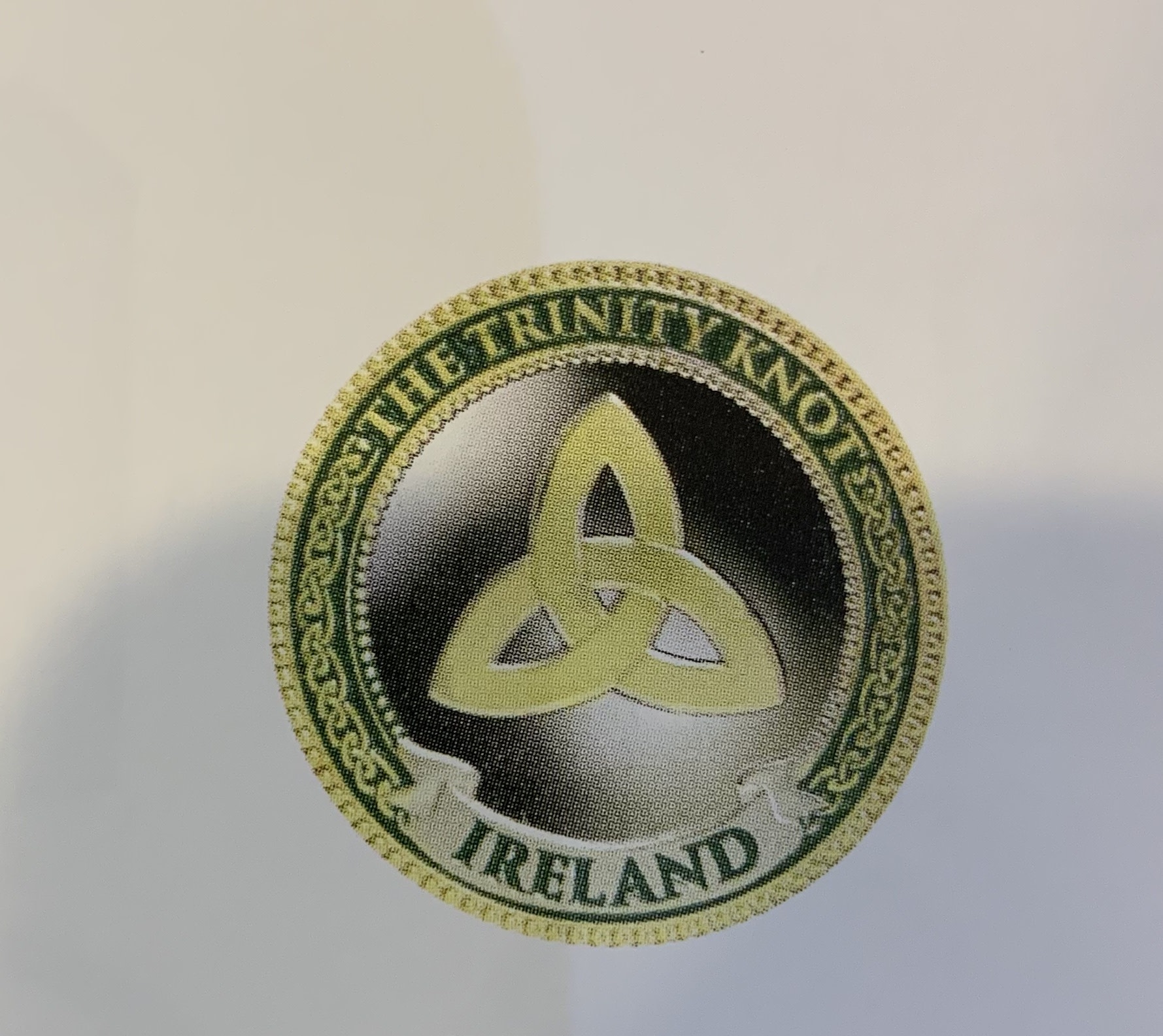 Charm: Collectors Coin Trinity Knot