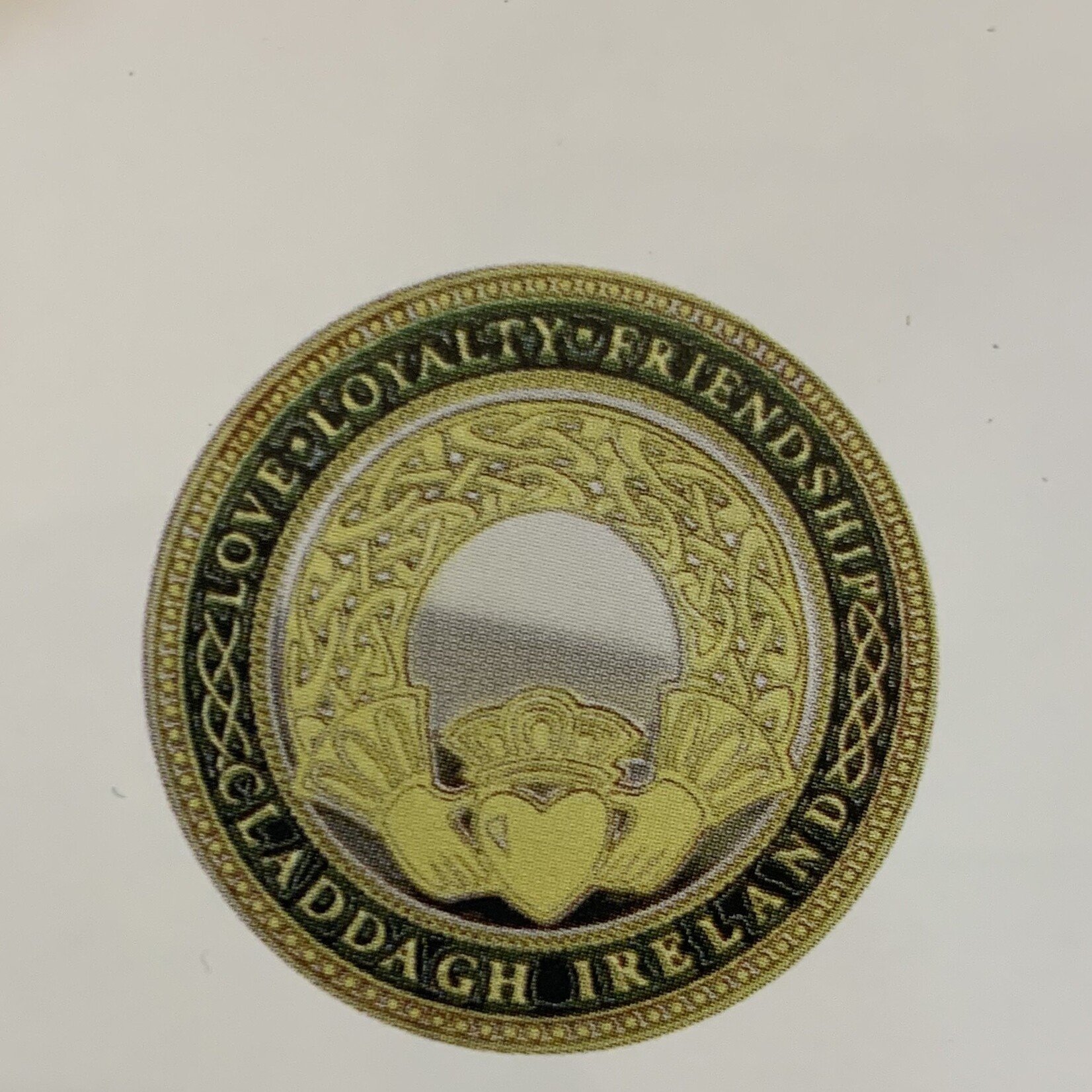 Charm: Collectors Coin Claddagh