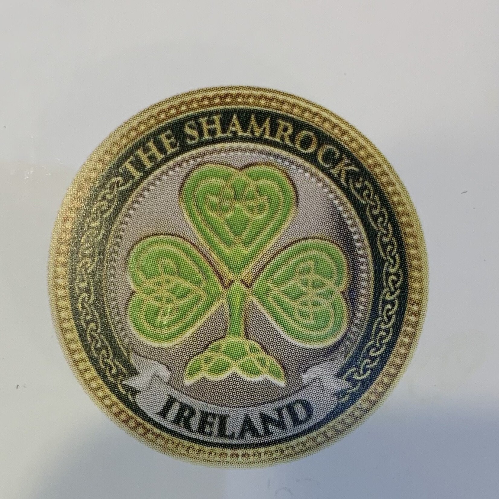 Charm: Collectors Coin Shamrock