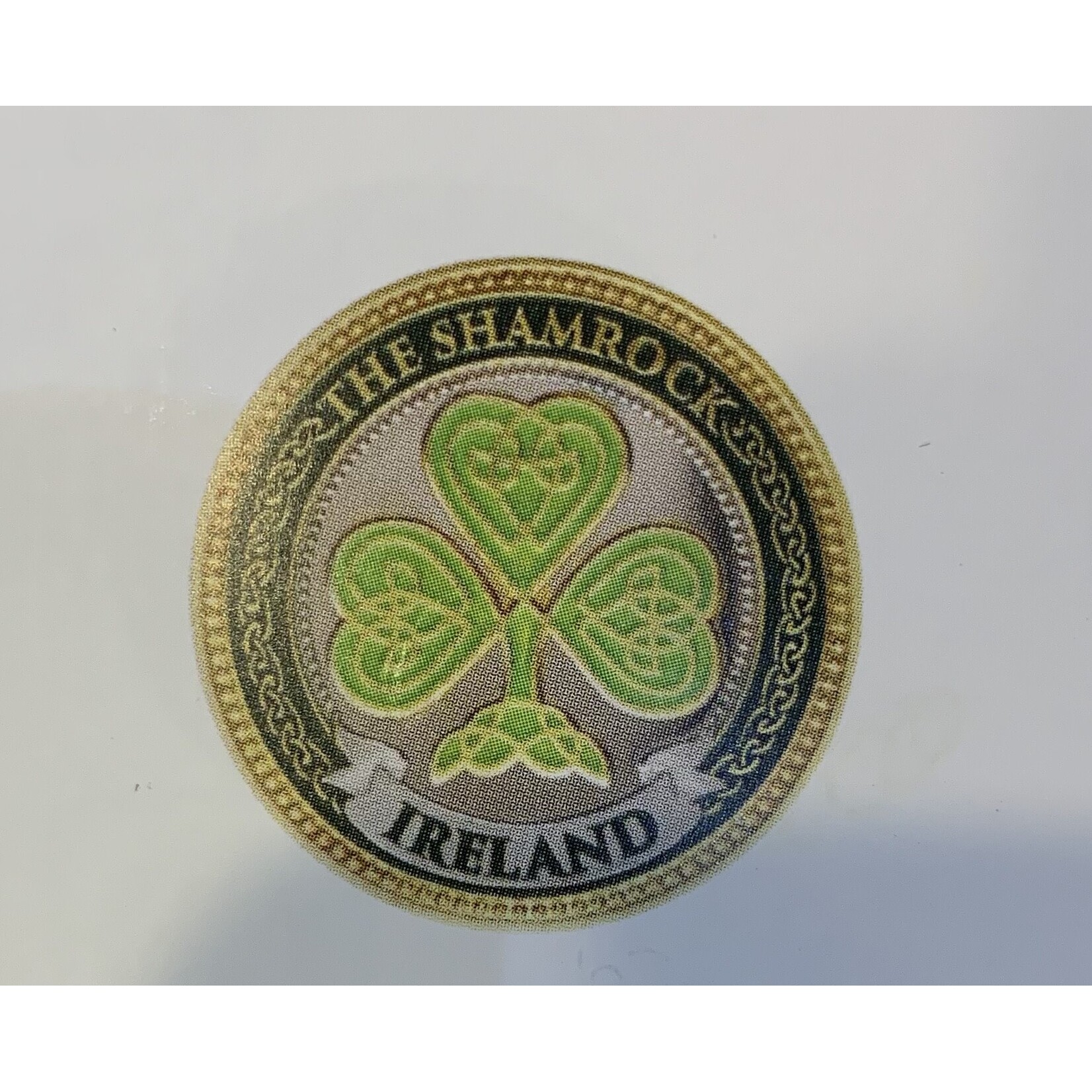 Charm: Collectors Coin Shamrock