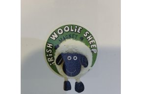 Magnet: Pom Pom Sheep White