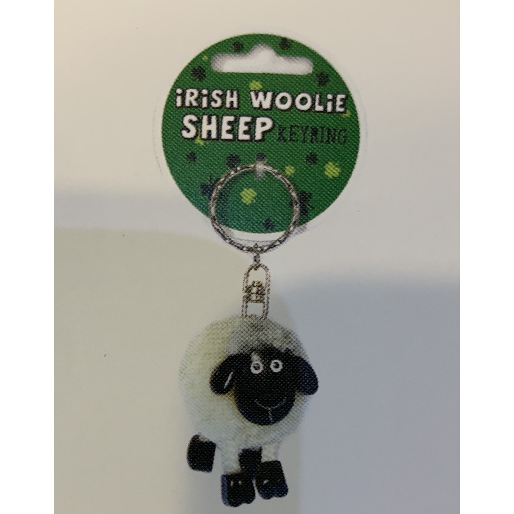 Keyring: Pom Pom Sheep White